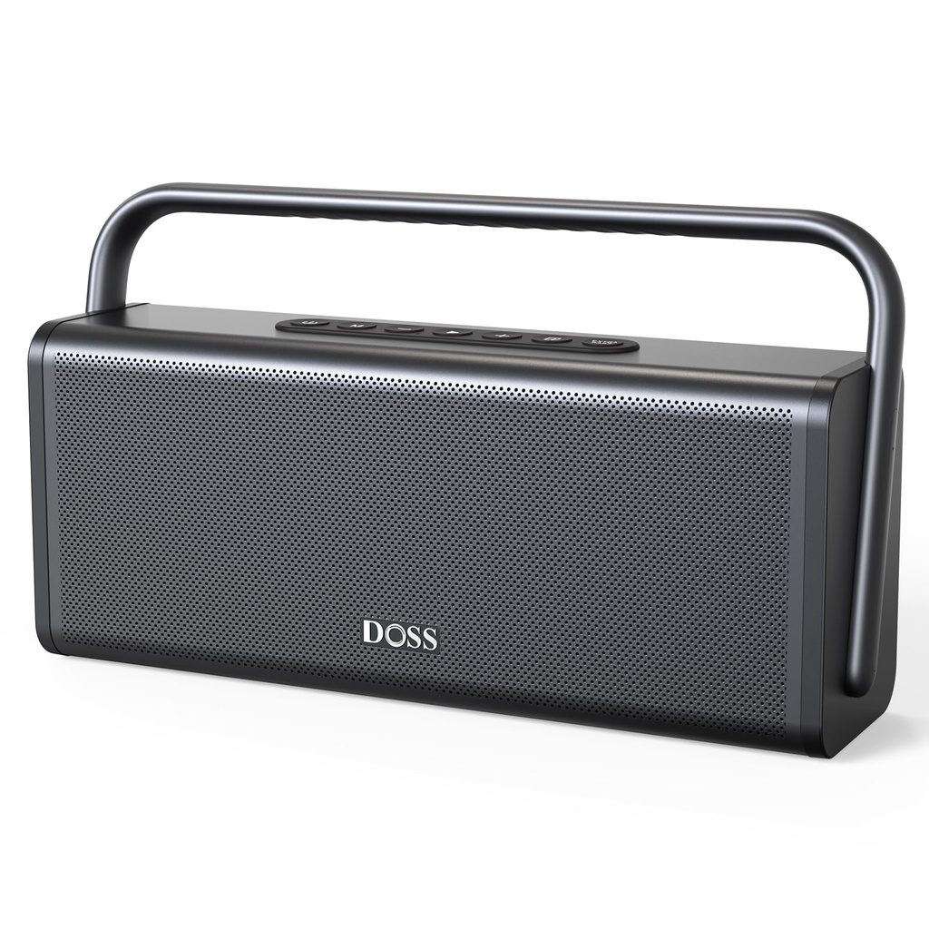 DOSS SoundBox XL Pro Bluetooth Speaker with 50W Powerful Stereo Sound, Extra Bass, 16H Playtime