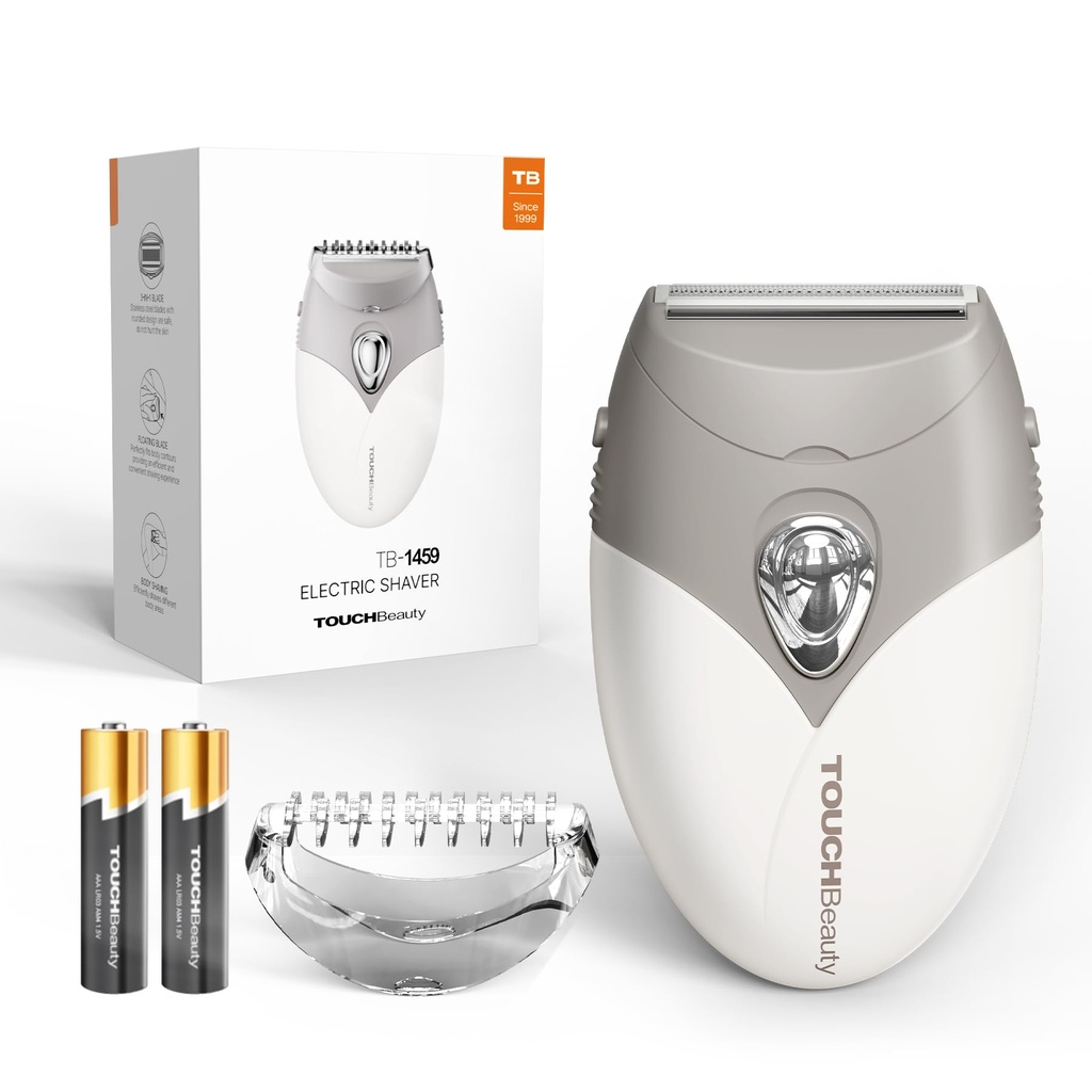 TOUCHBeauty Lady Shavers for Women, Electric Razor for Women & Facial Hair Remover, Painless
