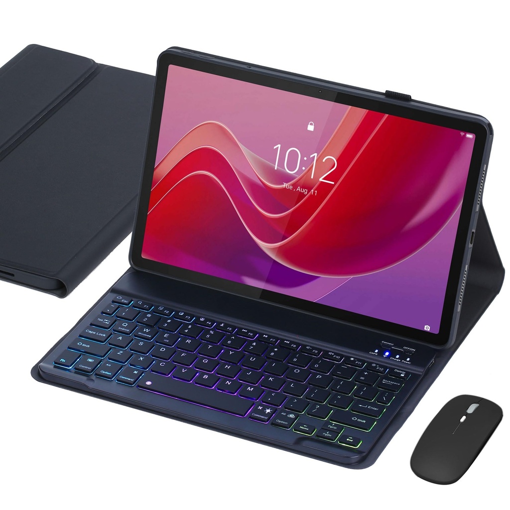 VLEAQC Keyboard Case for Lenovo Tab M11/Tab K11 LTE 2024 11Ã”Ã‡Ã˜ (TB330FU/TB330XU), Backli