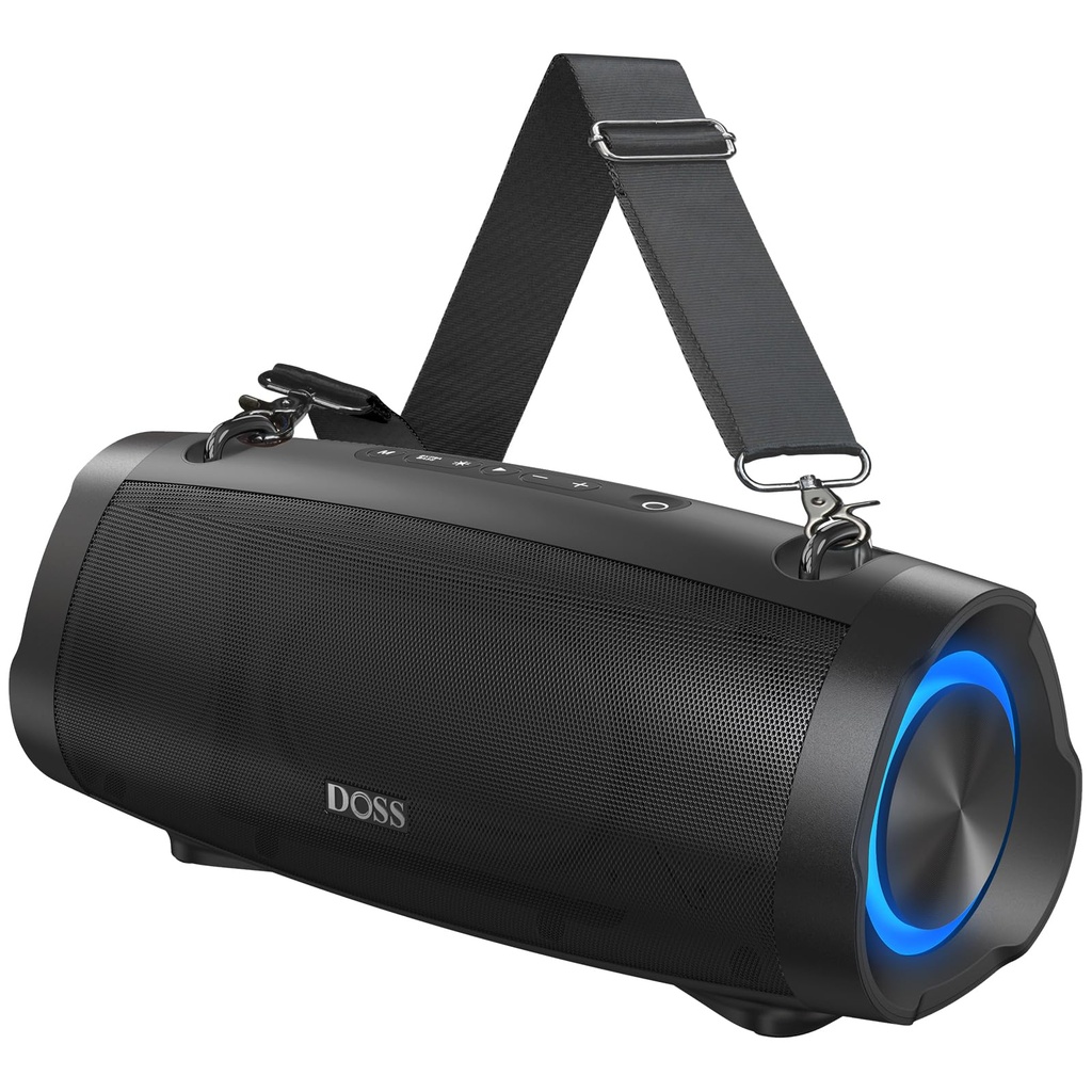 DOSS Extreme Boom Pro D100 Bluetooth Speaker with 140W Peak, 70W Bold Sound, Extra Bass, 24