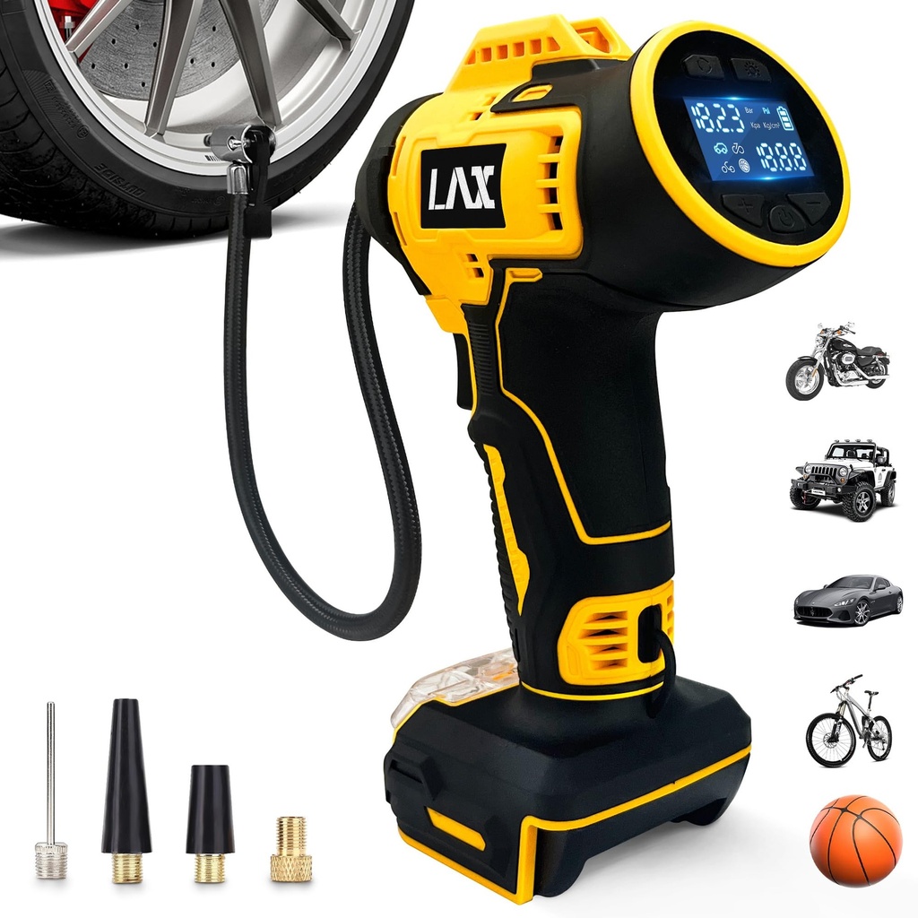 Tire Inflator Portable Air Compressor for DeWalt 18V/20V Max Battery 160PSI Cordless Portabl