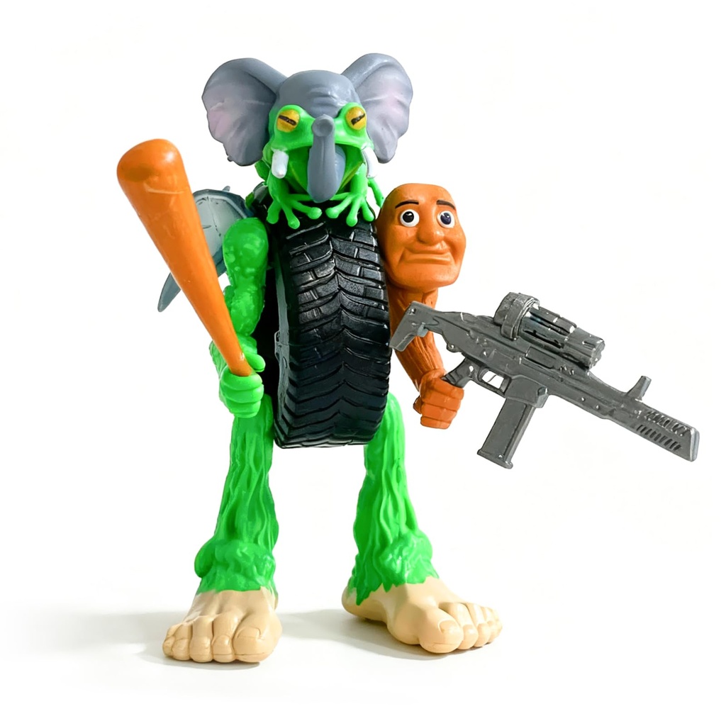1PCS Creative for Italian Brainrot Action Figures for Kids, Adults, Boys and Girls, 16CM Tr