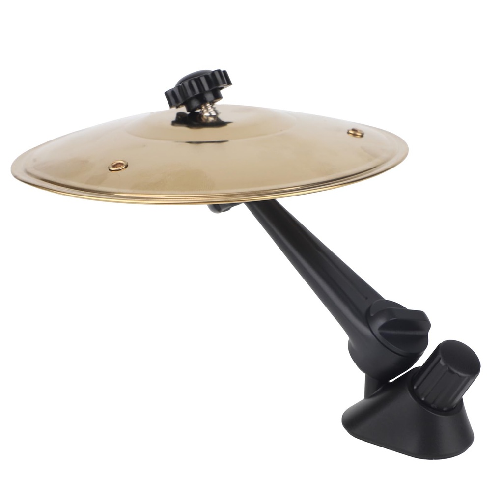 Car Crash Cymbal Air Vent, 5.4x5.4 Inch Mini Drum Cymbal for Car Vent Stainless Steel Funny
