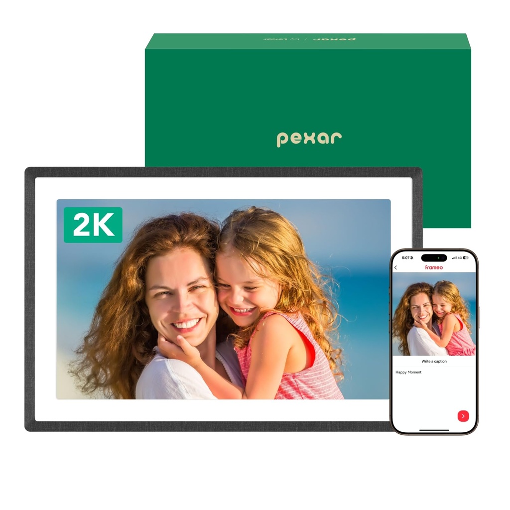 pexar by Lexar WiFi Digital Picture Frame 11Ã¢Â€Â³ | Yahoo Tech Best Tested Frame 2026 | 2K