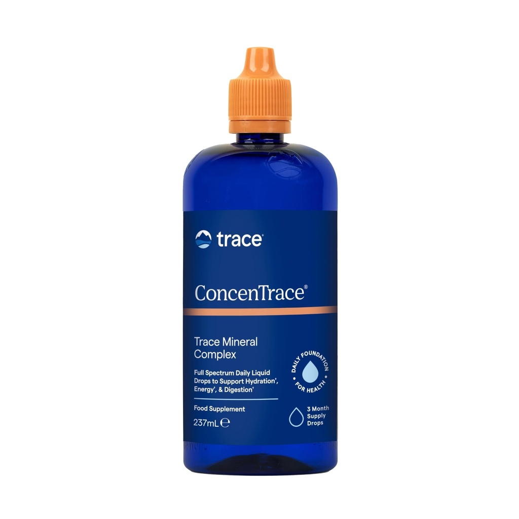 Trace Minerals ConcenTrace Mineral Drops | 237ml, 96 Servings | Supports Energy, Digestion,