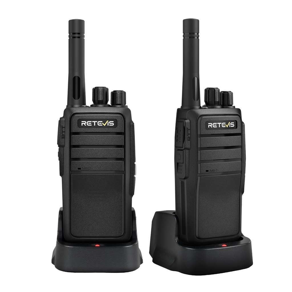 Retevis RT21 Walkie Talkies for Adults, 2 Way Radio with Clear Sound, Durable Portable Hand