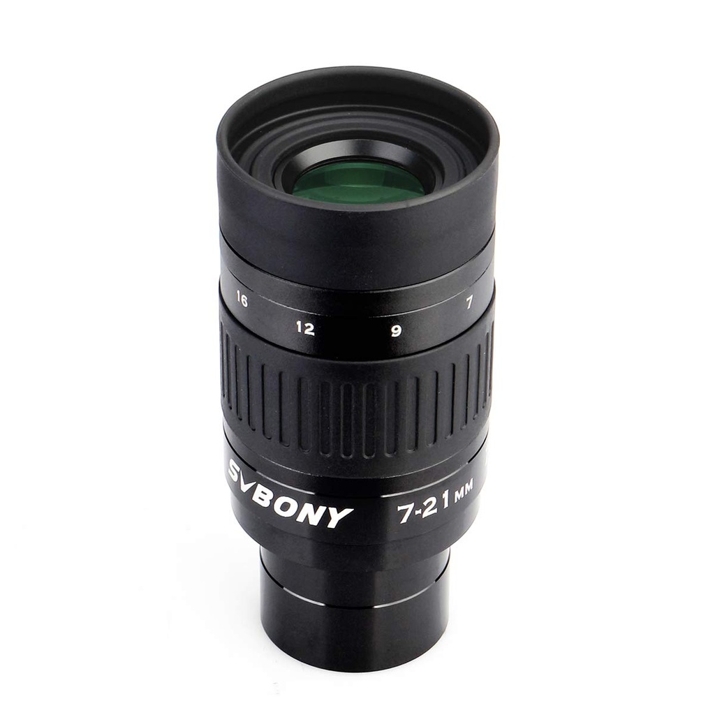 Svbony SV135 Zoom Telescope Eyepiece, 1.25inch 7-21mm Zoom Eyepiece for Telescope, FMC 6 El