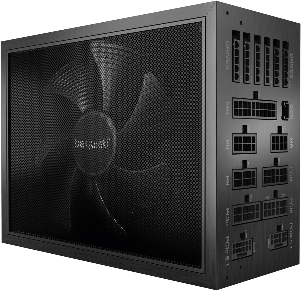 be quiet! Dark Power Pro 13 1600W, ATX 3.0, 80 PLUS?Â« Titanium, digital regulation, virtua