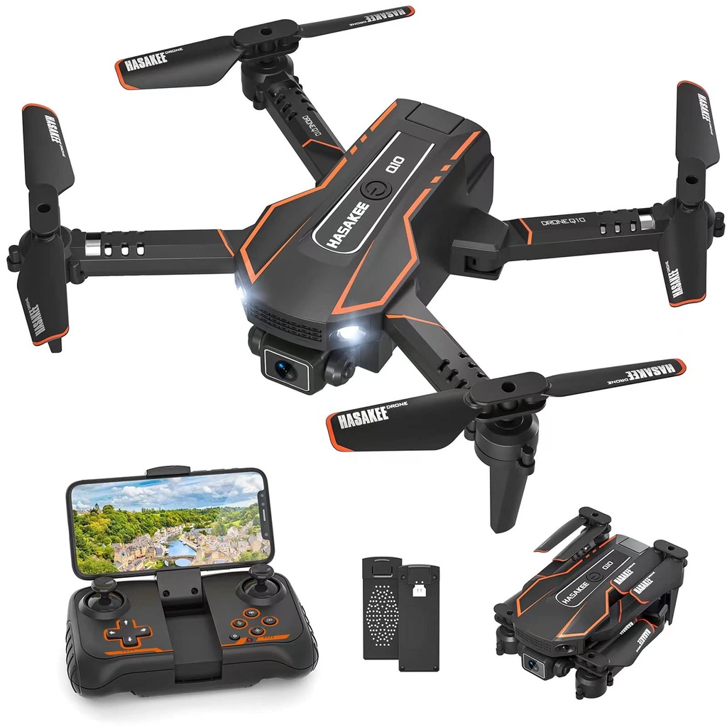Q10 Mini Drone with Camera for Kids and Adults, 1080 HD FPV Foldable Quadcopter with Gravit