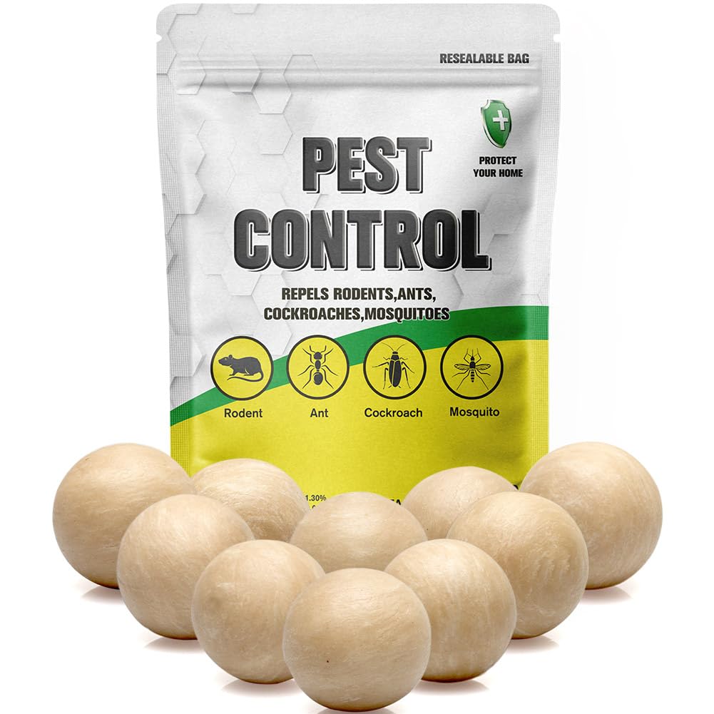FONLIR Pest Control, Ultrasonic Mouse Repellent for Indoor and Outdoor, Pest Traps, Ideal Tr