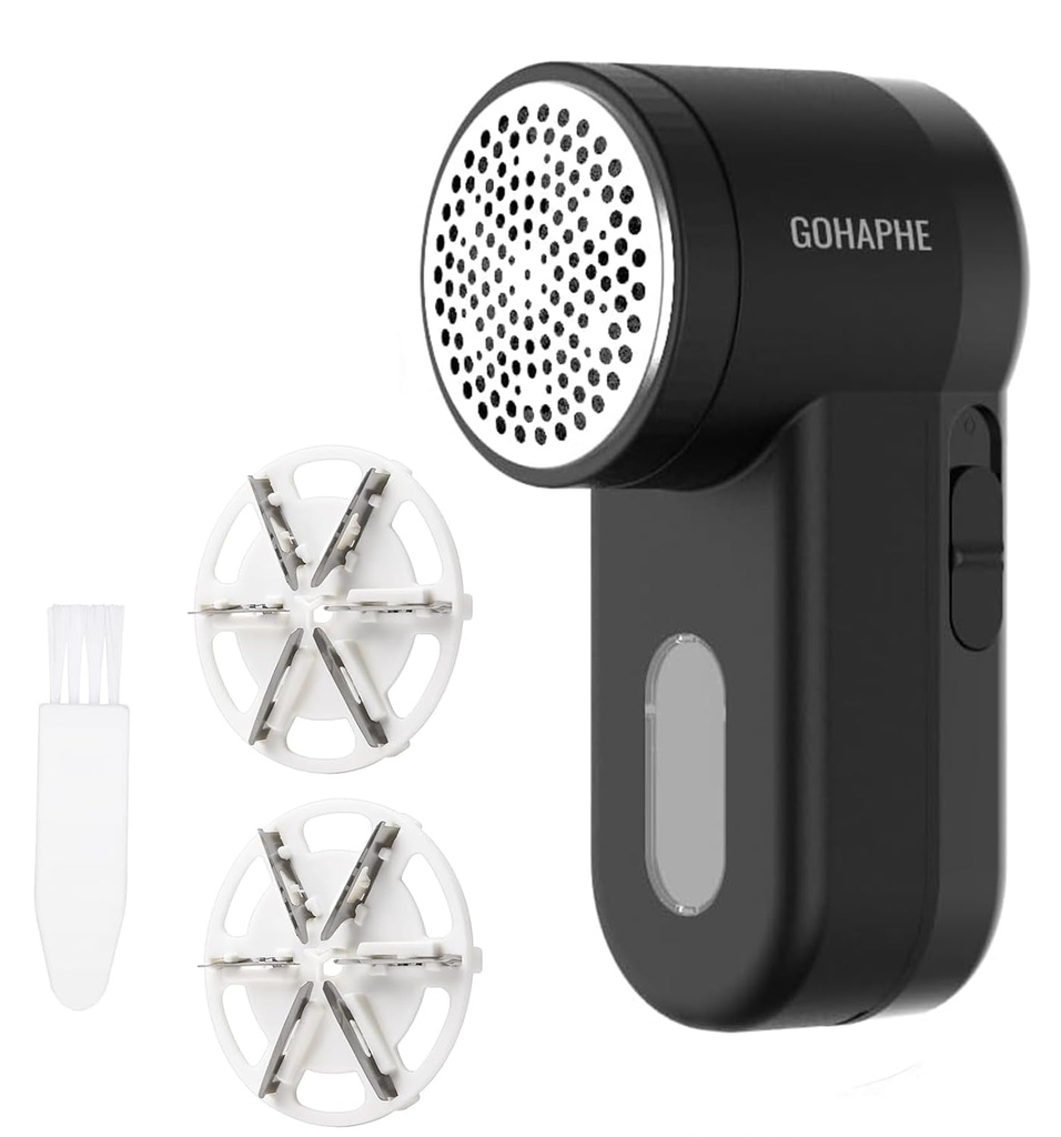 GOHAPHE Fabric Shaver, Portable Bobble Remover for Clothes, Lint Remover Debobbler Clothes