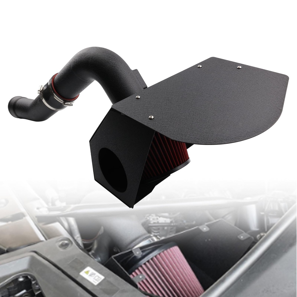 Cold Air Intake System Compatible with BMW F10 520i 528i N20 2.0L 2012-2018 Performance Kit with Heat Shield & Air Filter