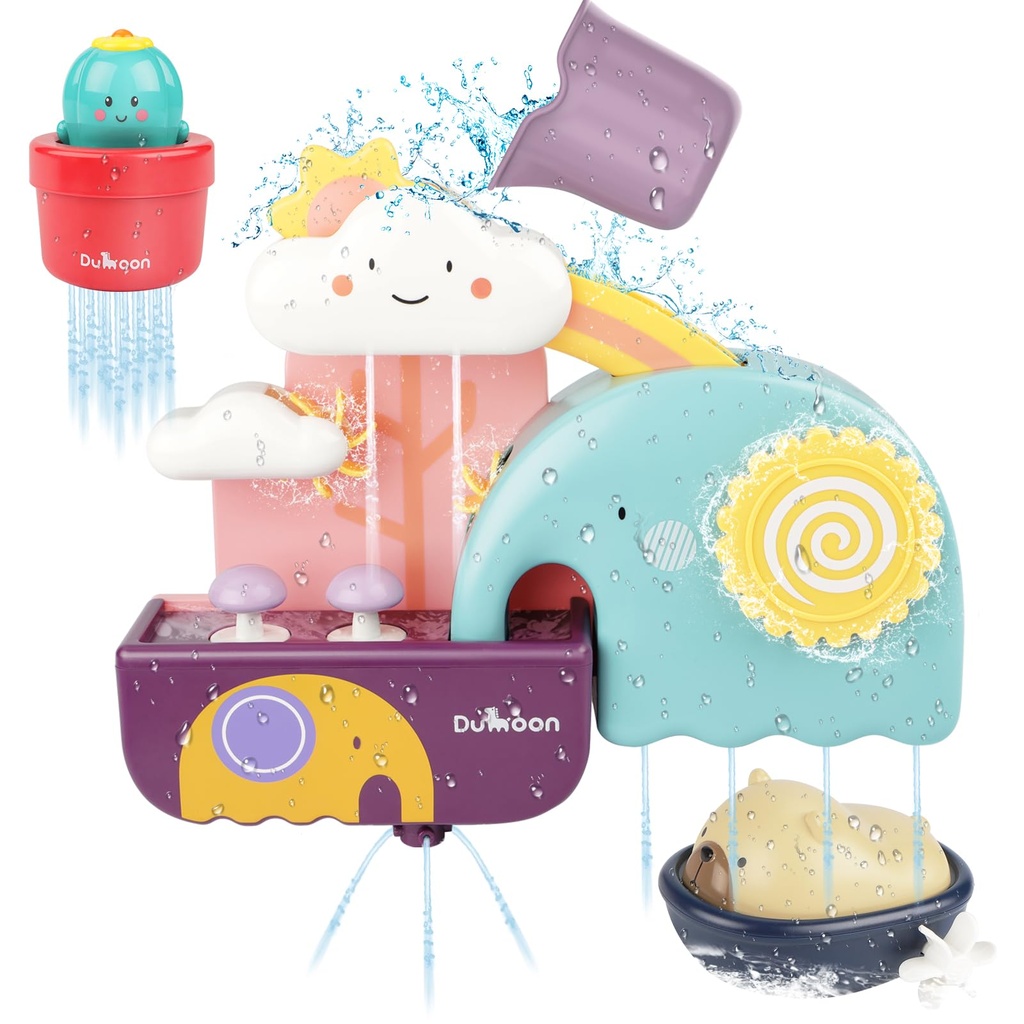 GILOBABY Baby Bath Toys Game, Shower Bath Baby Toy for 1,2,3+ Year Old Boy Girl Toddler Gift