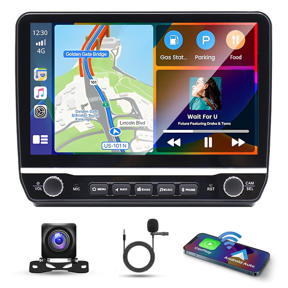 10" 4G+64G Android 14 Car Stereo for Fiat Ducato 3 2006-2023, for Peugeot Boxer 2 HD Touchscreen