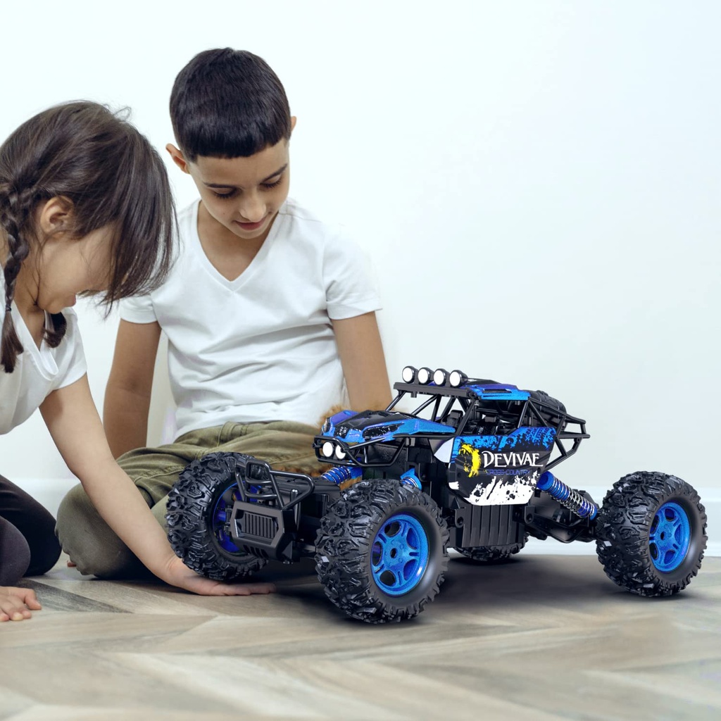 CROBOLL 1:12 Large Remote Control car for Boys Kids with Lifting Function,4WD RC Cars Electr