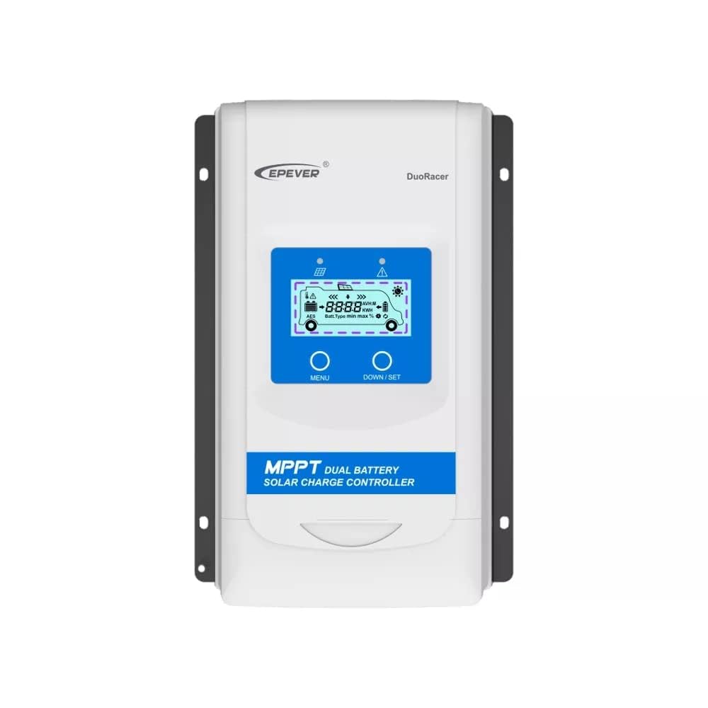 SolaMr 30A MPPT mppt solar charge controller 12V 24V Dual Battery Auto solar controller
