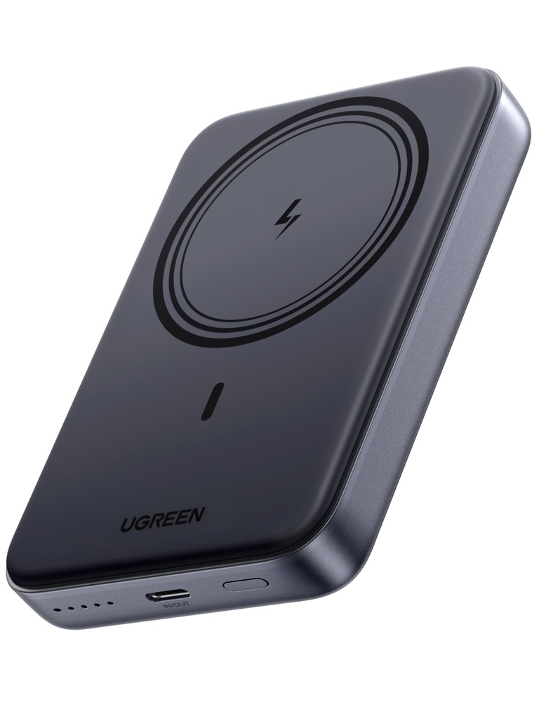 UGREEN Nexode Magnetic Wireless Power Bank Fast Charging, 10000mAh MagSafe-Compatible
