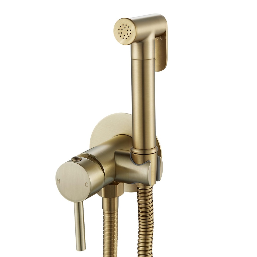 Hot and Cold Bathroom Bidet Sprayer Set Wall Mount Toilet Douche Muslim Bidet Shattaf Showe