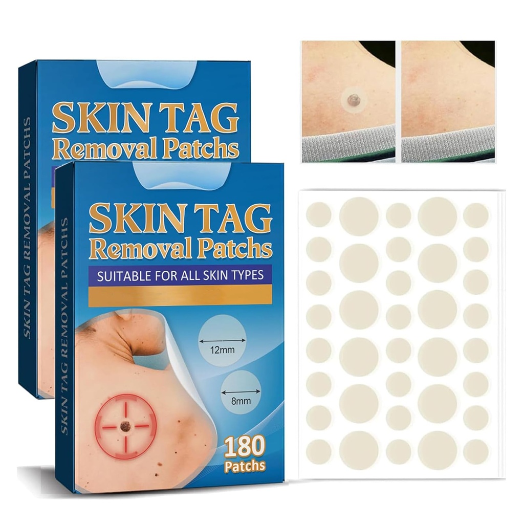 360pcs Skin-Tag-RemovalÃ¤Â¸Â¨Stickers PatchesÃ¤Â¸Â¨Tag RemoverÃ¤Â¸Â¨Skin Tag Patches & Mole