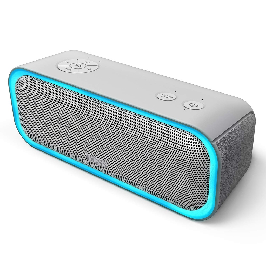 DOSS SoundBox Pro Bluetooth Speaker with 20W Stereo Sound, Active Extra Bass, 20H Playtime,