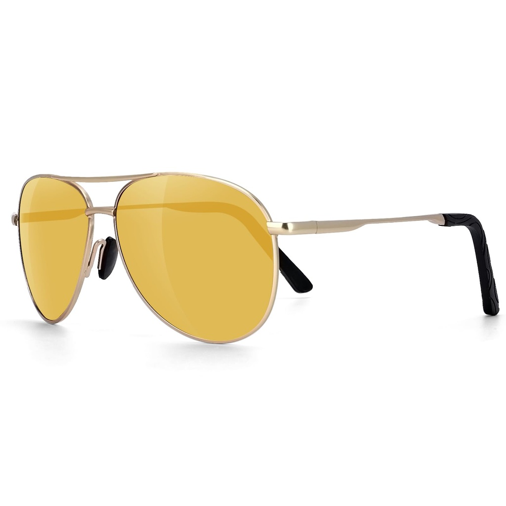 FIMOSON Night Vision Polarized Sunglasses for Men Women, Classic Fashion Style for Night Dr