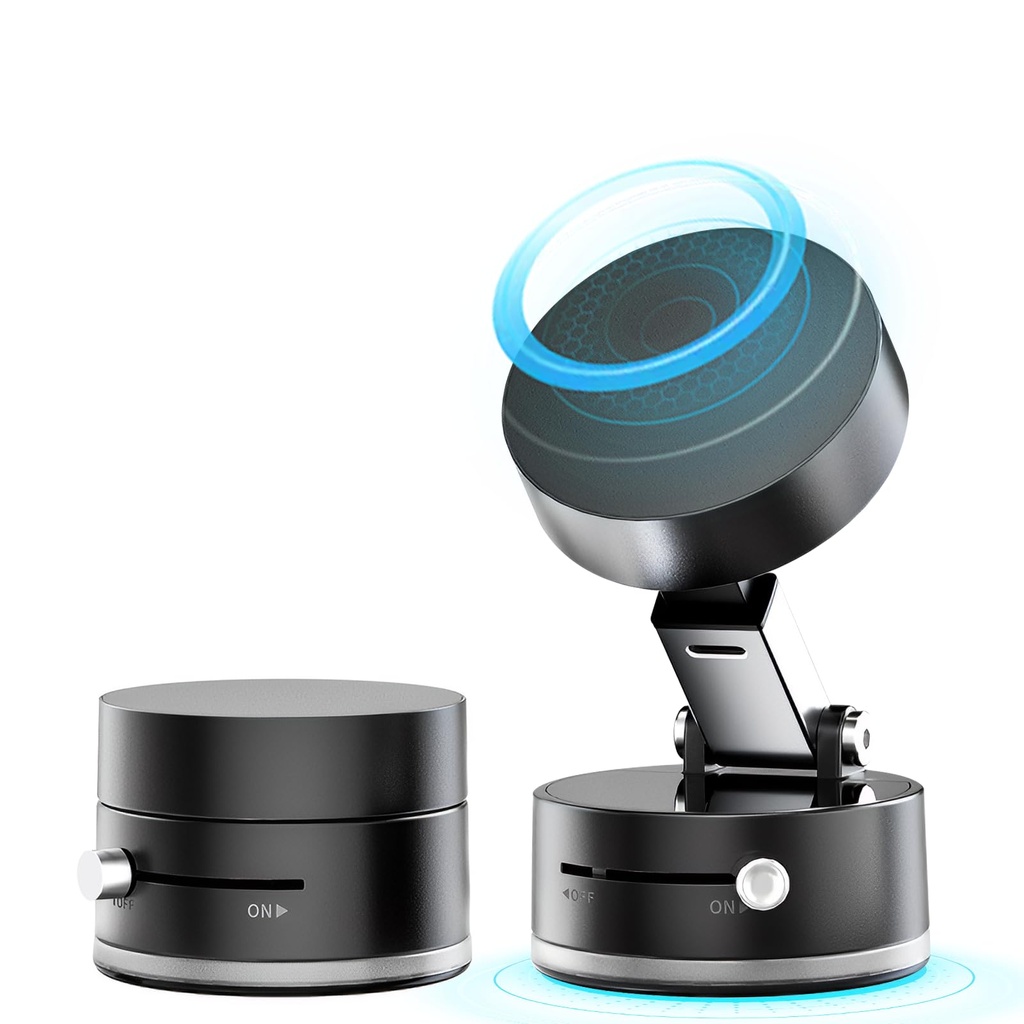 Vacuum Magnetic Car Phone Holder for MagSafe Car Mount, Suction Phone Holder No Adhesive Da