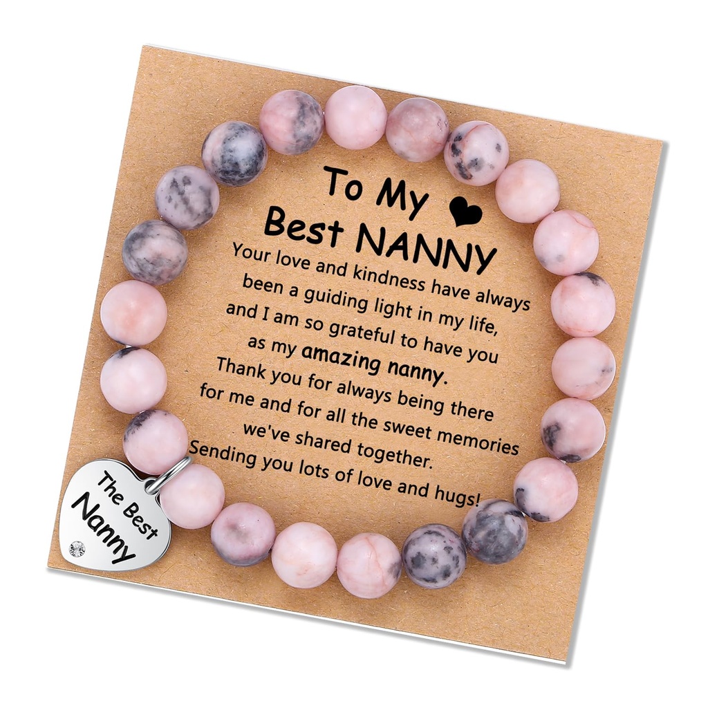 Shine River Grandma Bracelet - Birthday & Mothers Day Gift for Grandma or Nana