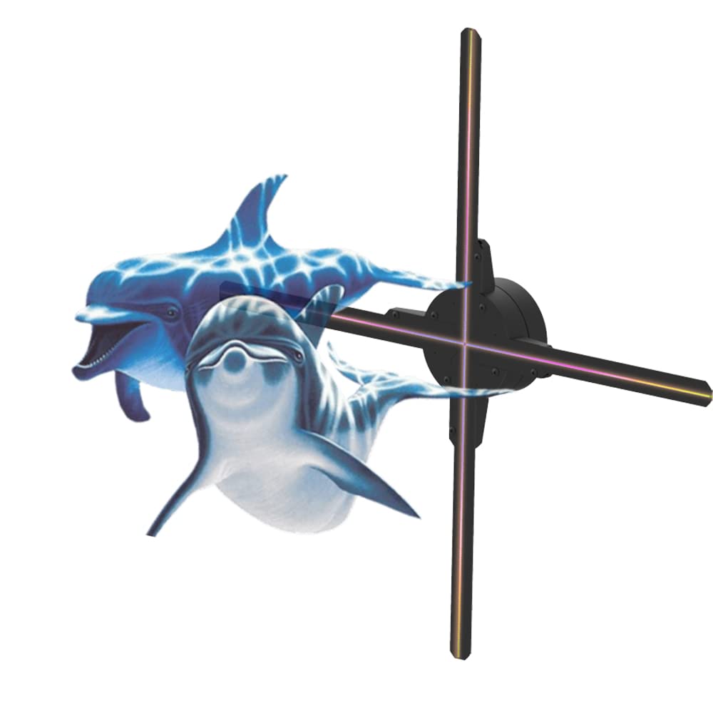 TOPS 3D Hologram Fan, 20.5inch Holographic Advertising Display with WiFi, Bluetooth, APP, H