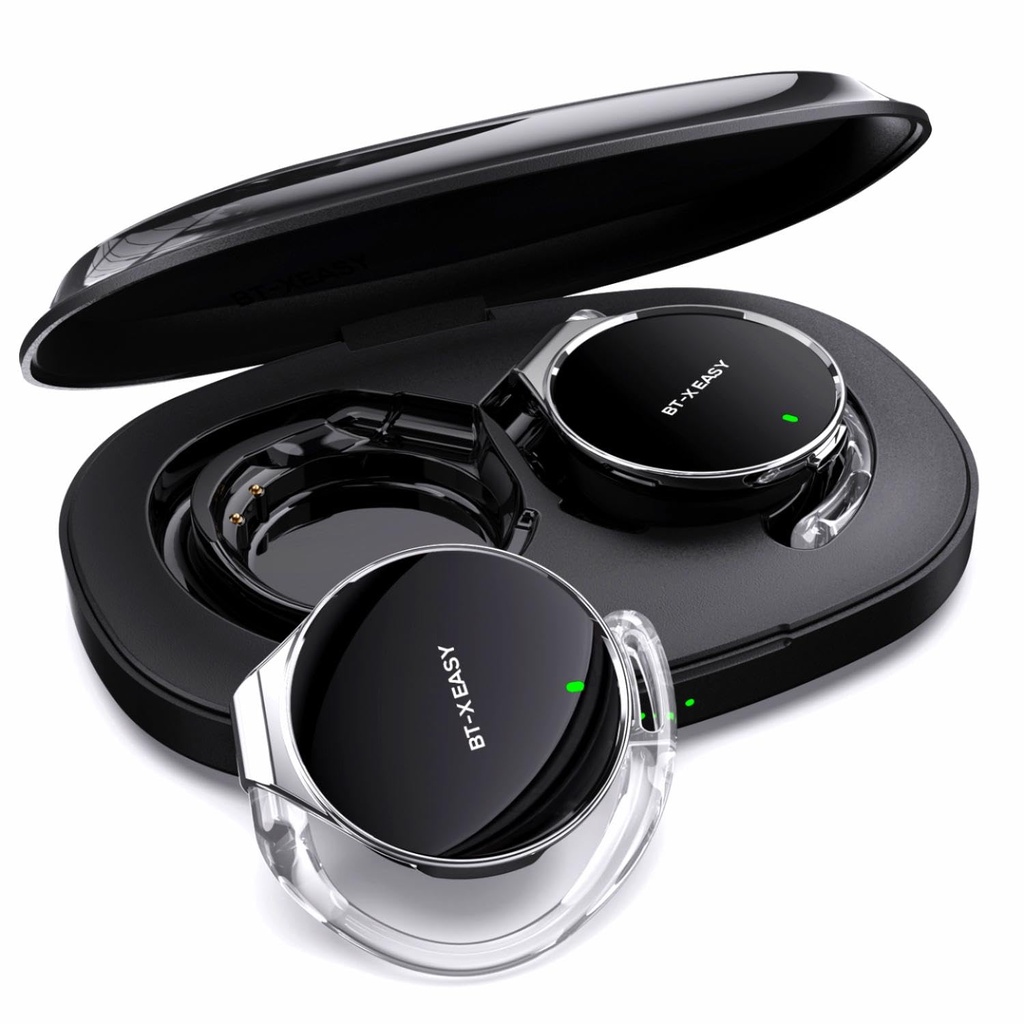 BEVCEFCC Open Ear Wireless Earbuds with Ear Hook, 52H Playtime Bluetooth 5.4, Lightweight C