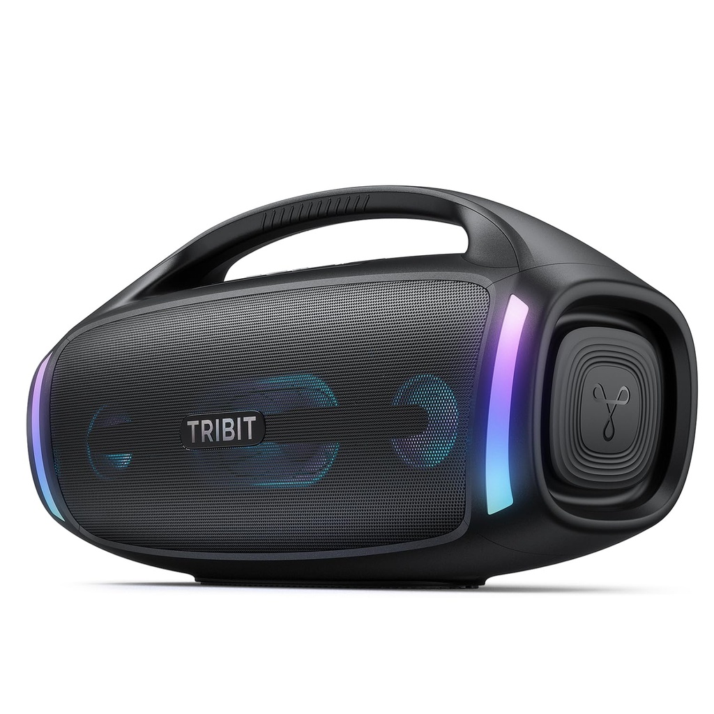 TRIBIT StormBox Blast 2 Bluetooth Speaker, 200W Portable Speaker with Subwoofer, XBass, LED