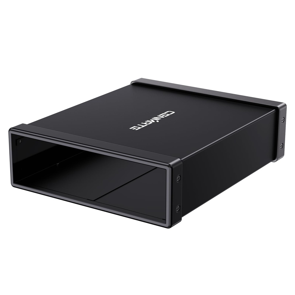 CENMATE Optical Drive Enclosure for 5.25" Blu-Ray/CD/DVD SATA Drive, 3* USB HOST, Aluminium