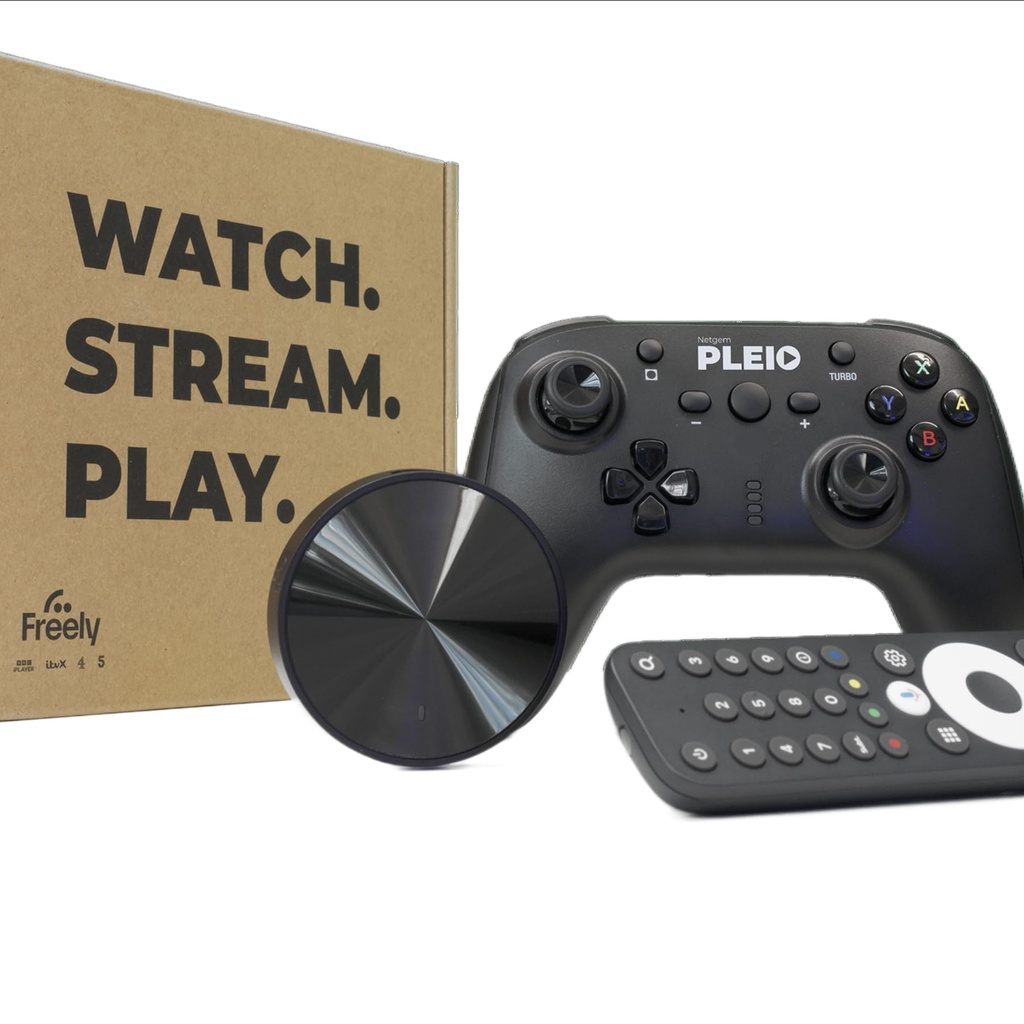 Netgem PLEIO | First Freely 4k Streaming Device | Live TV with Freely (New Generation Freev