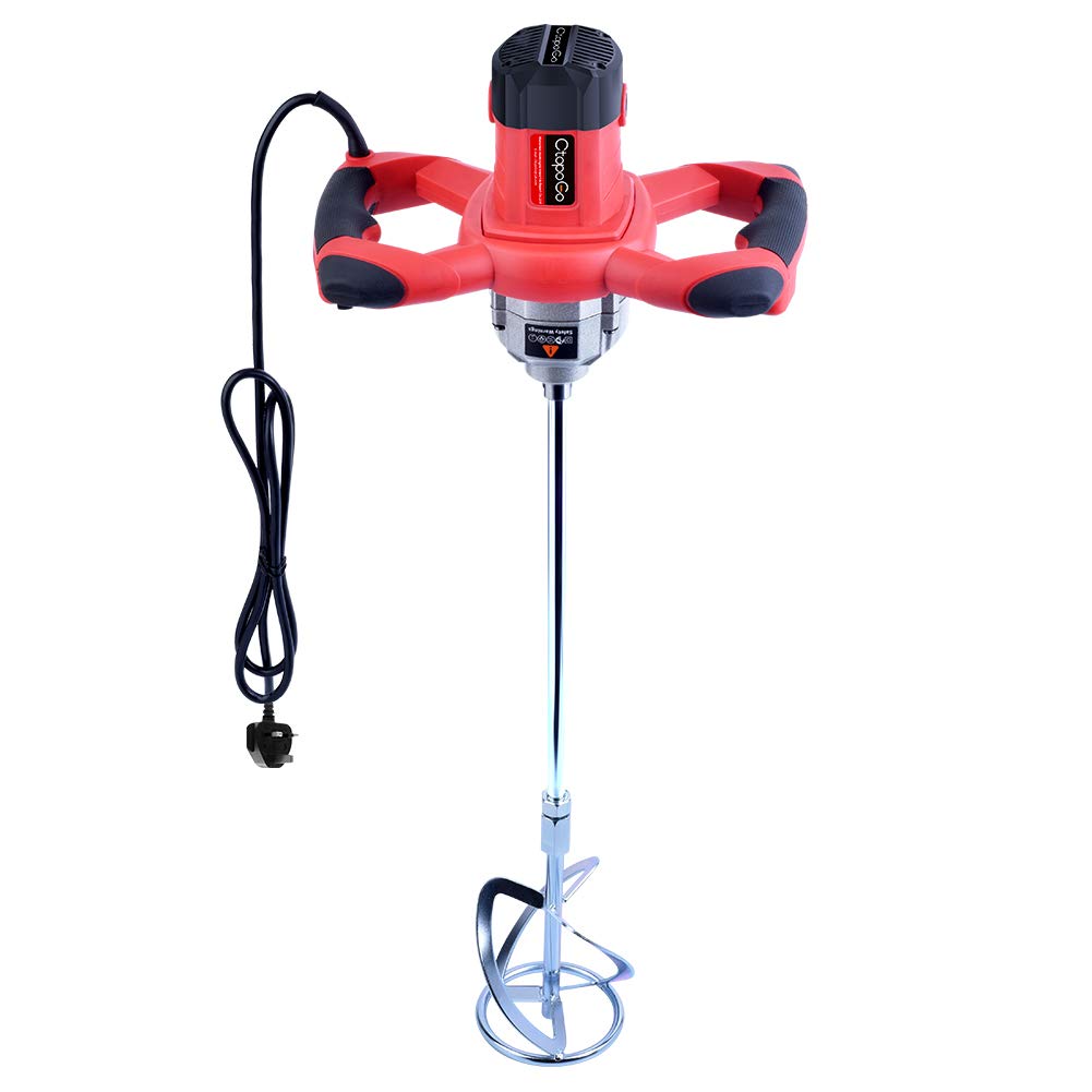 Concrete Mixer Machine, 1600W Cement Mixer Mixing Drill Tool for Concrete Cement 