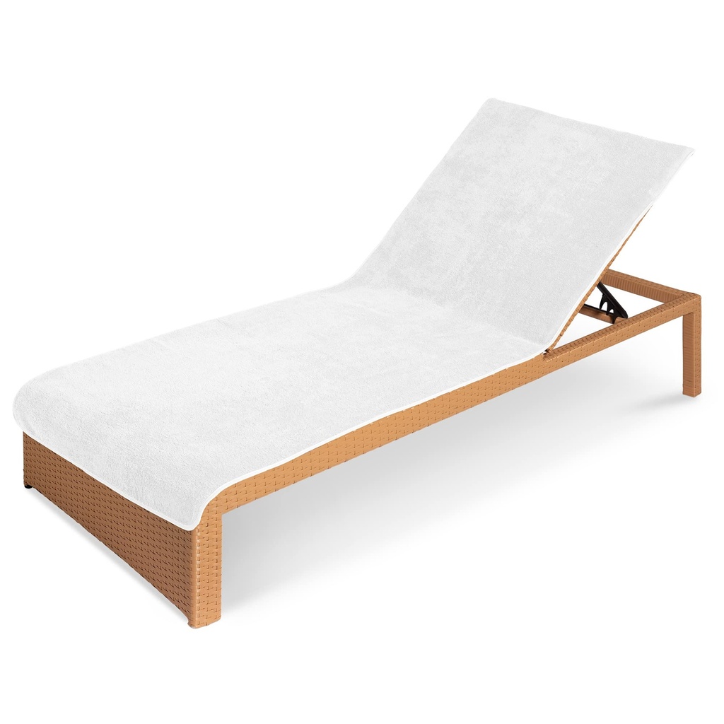 JEMIDI Sun Lounger Towel - Soft Terry Cloth Cover for Sunbed Beach Loungers Sunbathing - Be