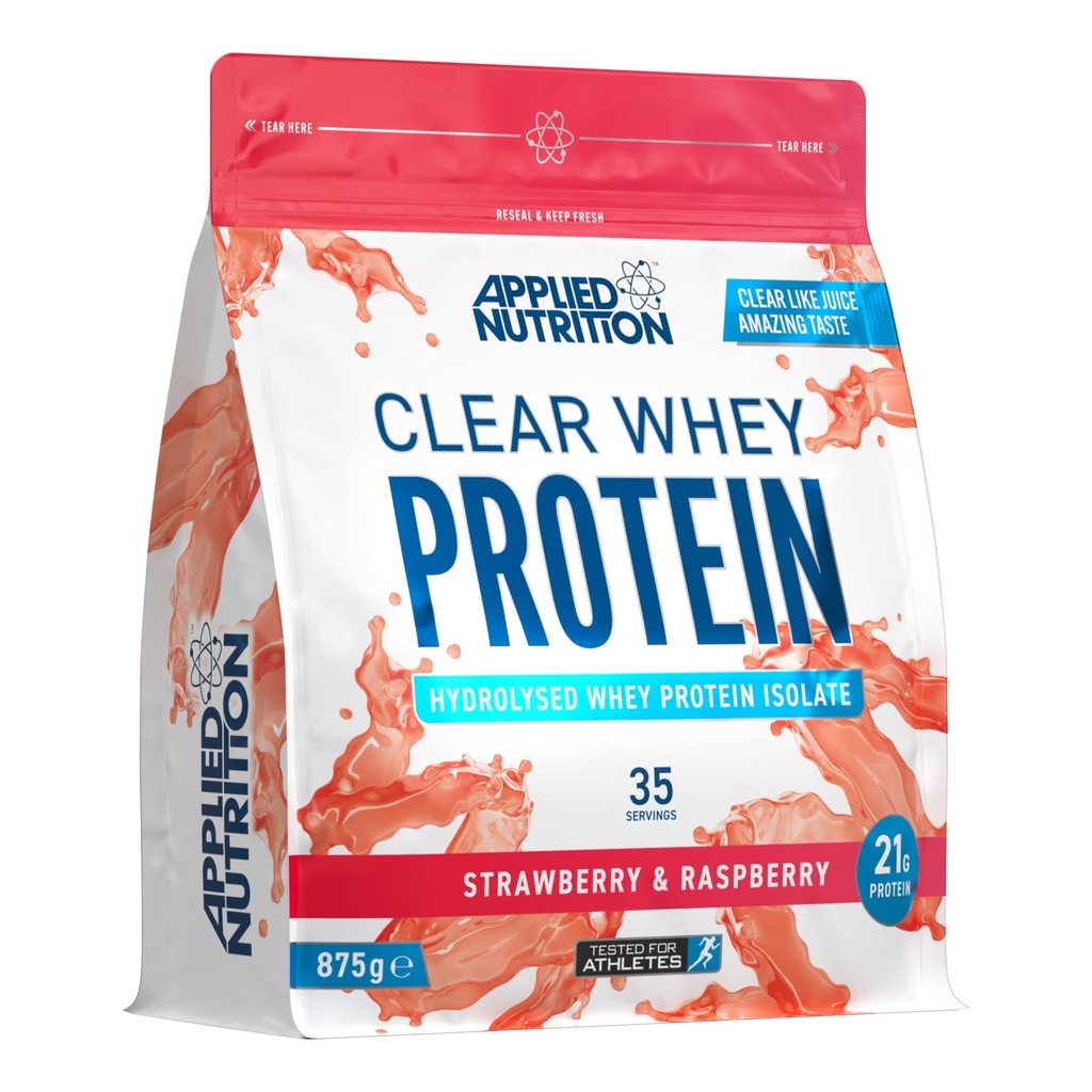 Applied Nutrition Clear Whey Isolate - Whey Protein Isolate, Refreshing High Protein Powder (BBE 05/2027)