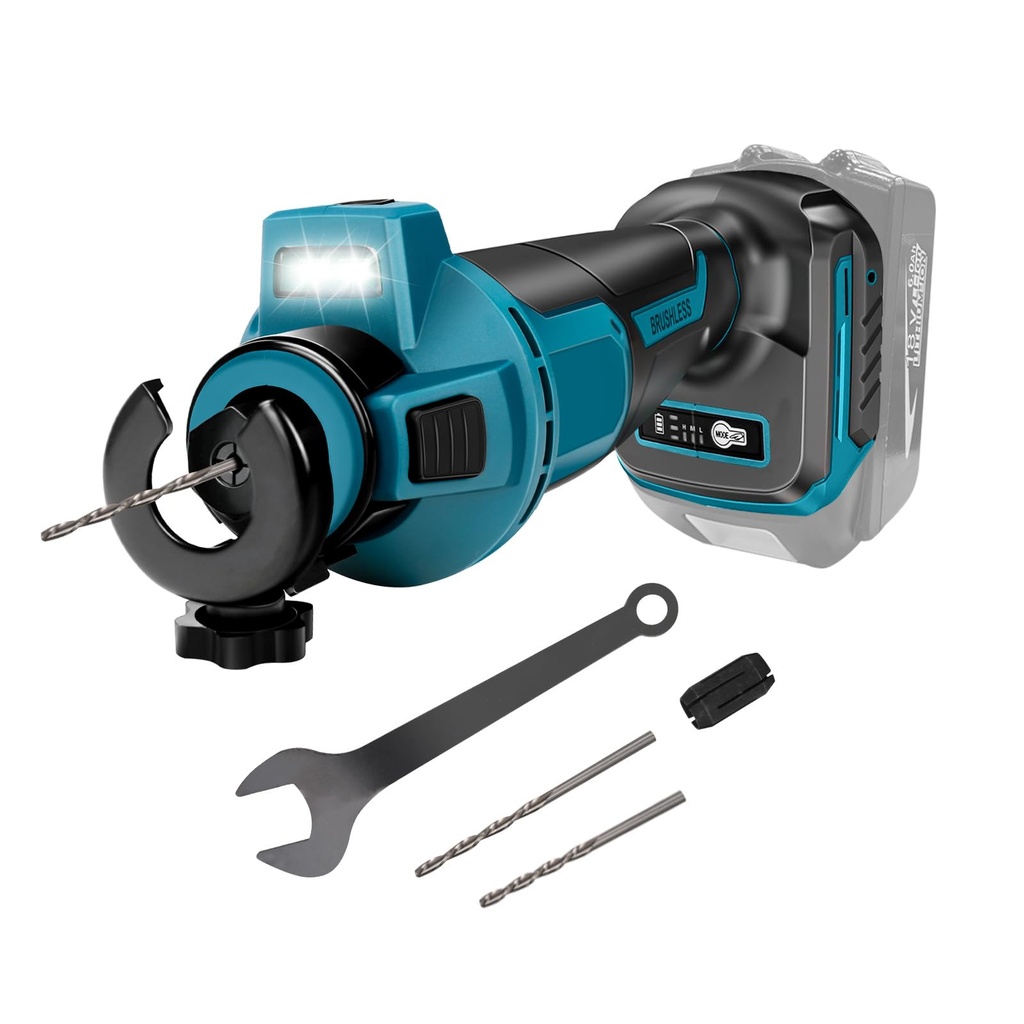Cordless Drywall Cutter for Makita 18V LXT Battery (No Battery), Brushless Cut-Off Saw, 3200