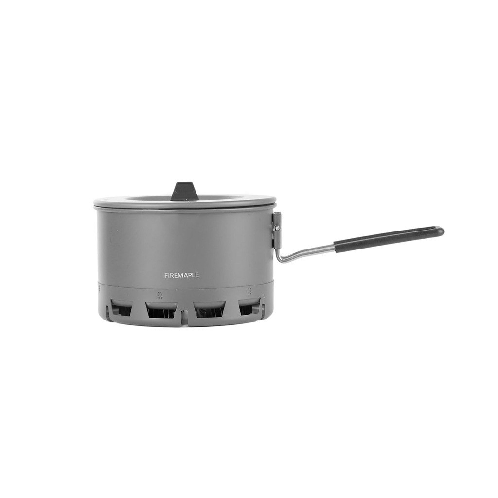 Fire-Maple Petrel Ramen Pot Ultralight 800ml Aluminum Camping Pot with Heat Exchange Ring 