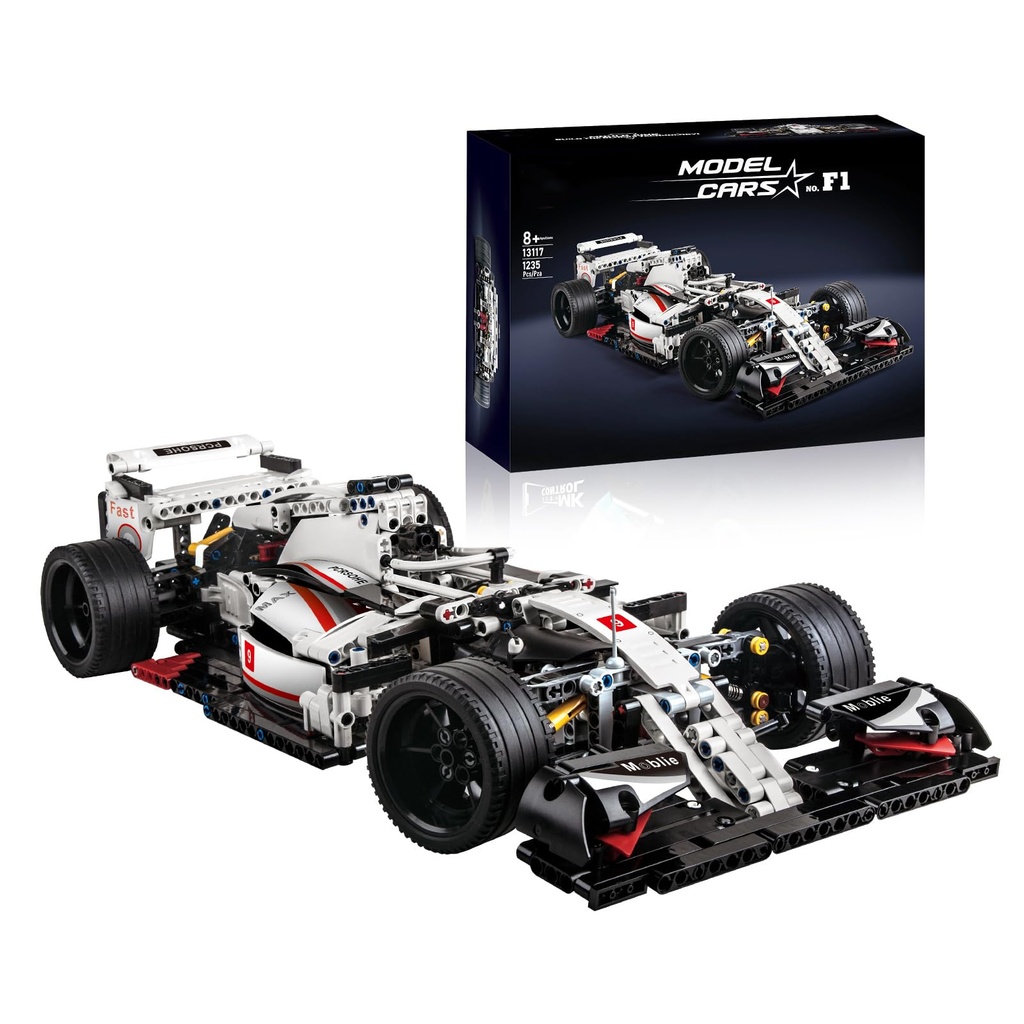 Sosuy Formula Sports Car Building Blocks Set, Action Technic Sets Formula Race Cars Kits fo