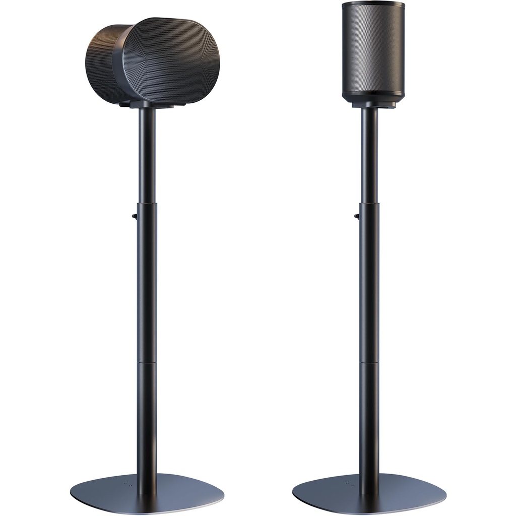 Speaker Stands for Sonos Era-100 & Era-300 - Height Adjustable Floor Stands 29.1''-“39''