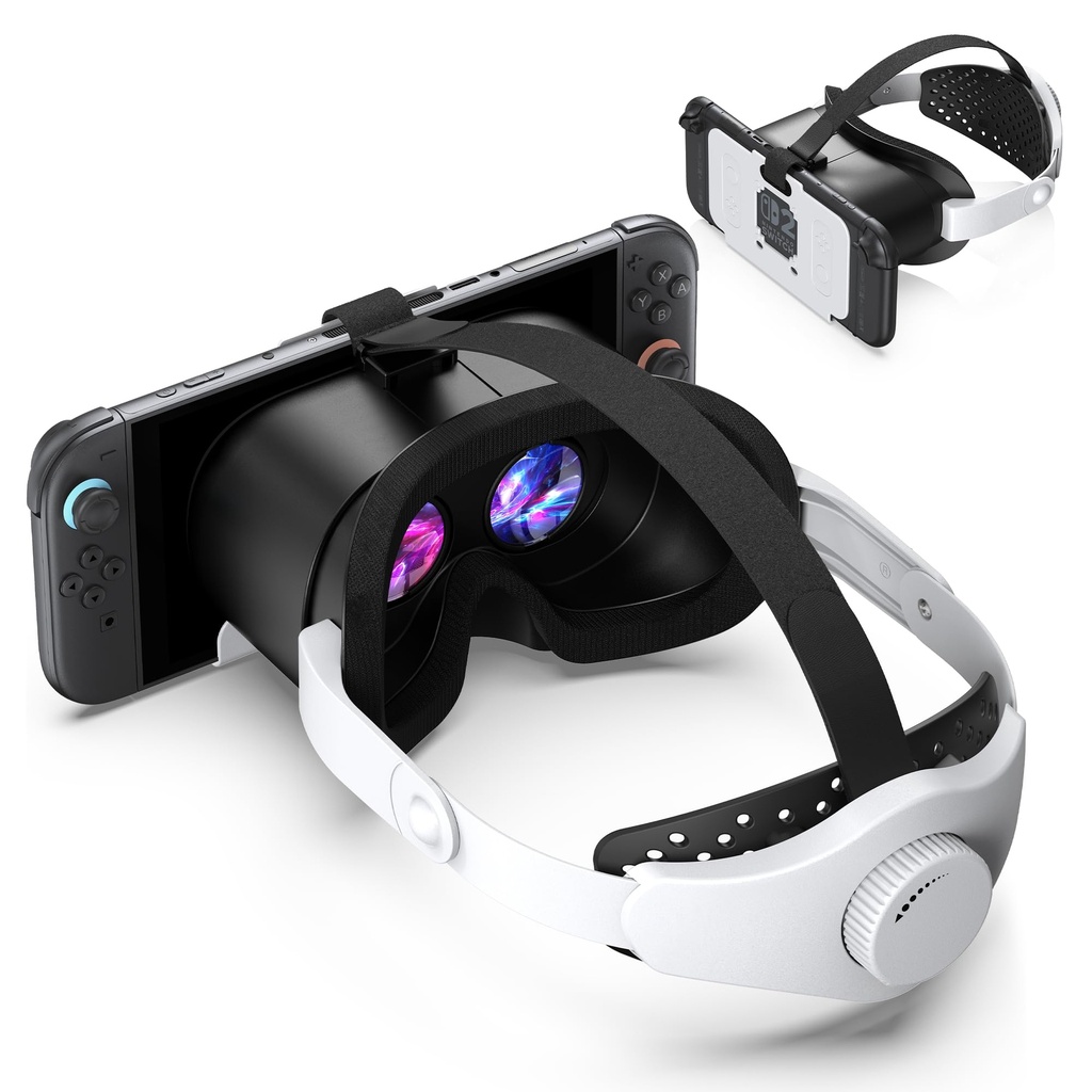 Upgraded VR Headset for Nintendo Switch 2 (2025), Switch 2 Virtual Reality VR Glasses with
