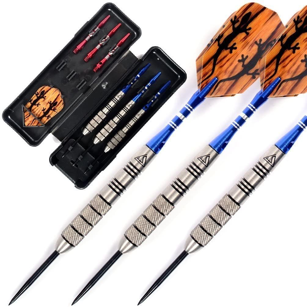 CUESOUL 90% Tungsten Steel Dart 22 Grams Darts Set Center Weighted Enhanced Control