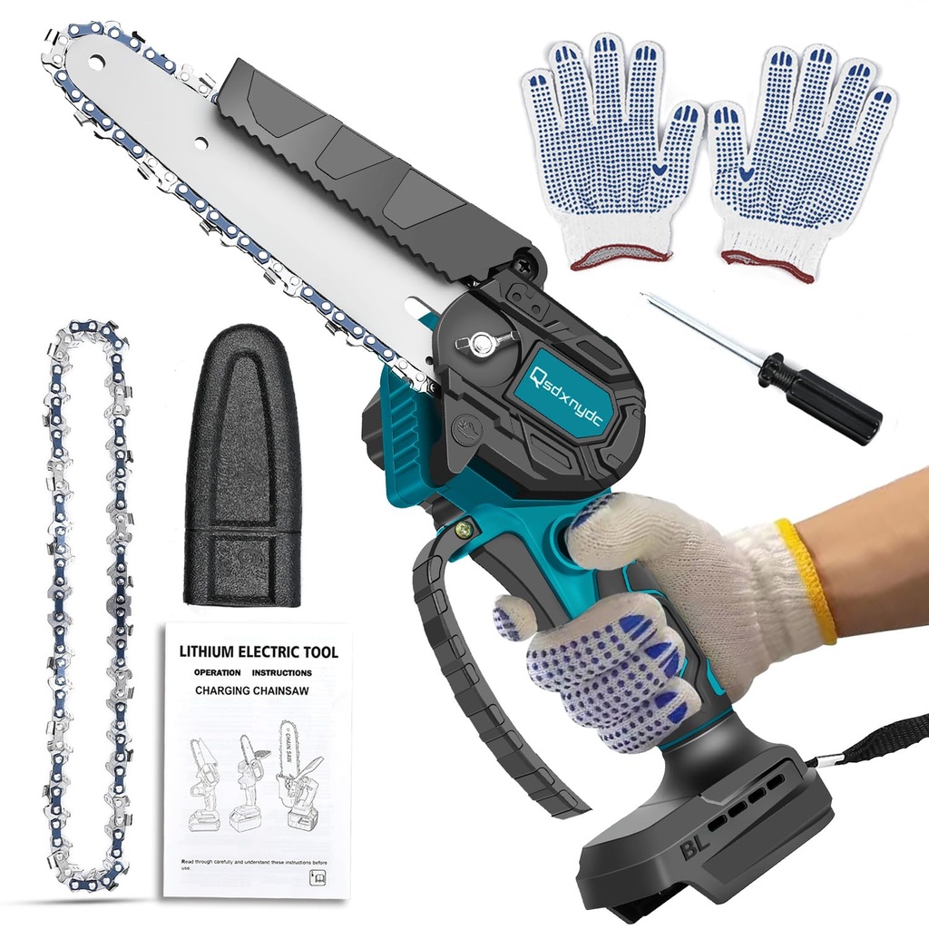 Mini Chainsaw for Makita 18v Woodworking with Small Handheld Electric 6-inch Logging Saw min
