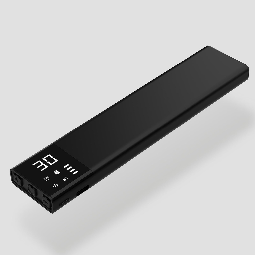 Under-Pillow Bone Conduction Sleep Speaker with Display, Extended Size Wireless Bluetooth 