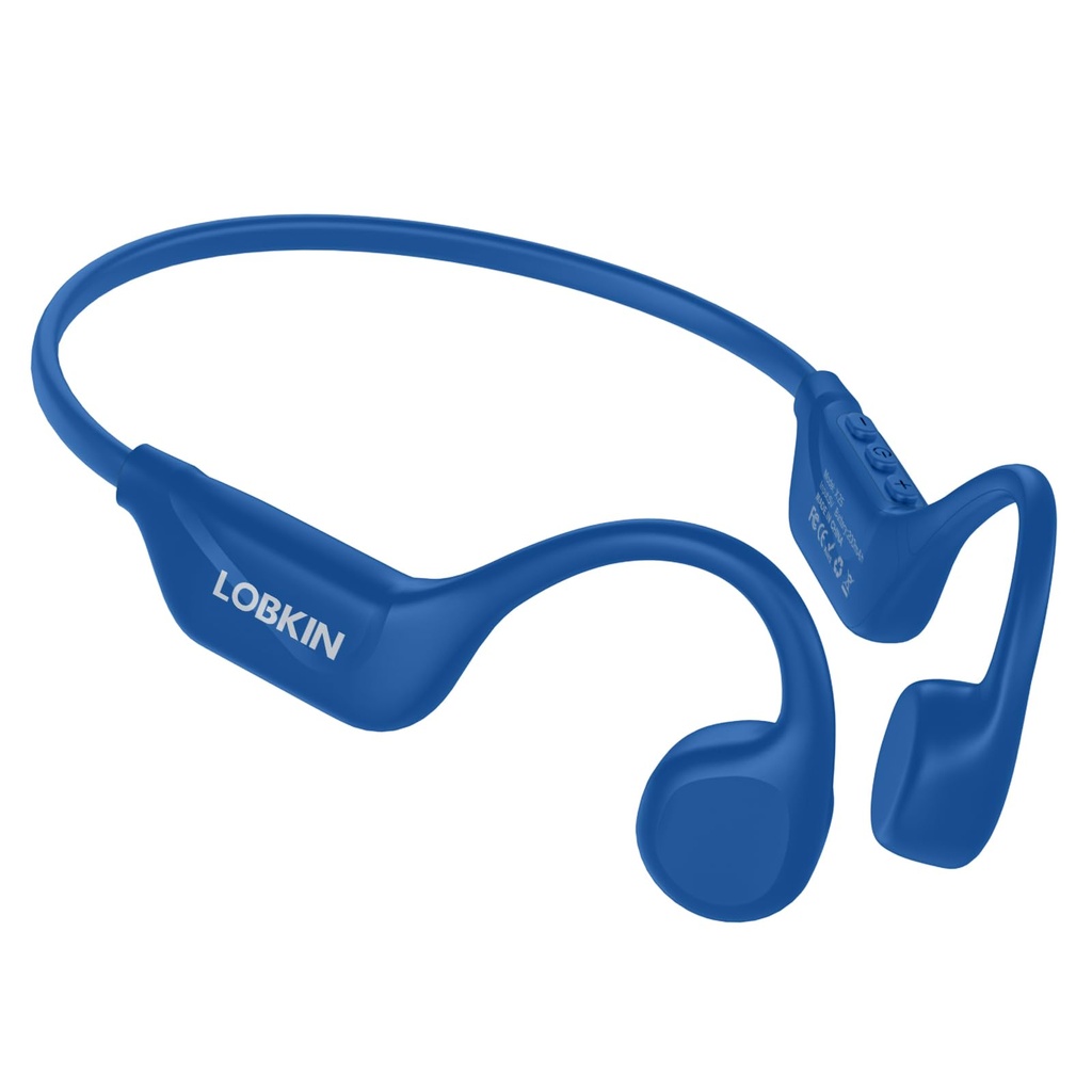 LOBKIN Bone Conduction Headphones Bluetooth 5.4, Open Ear Headphones Wireless with Mic, IPX5