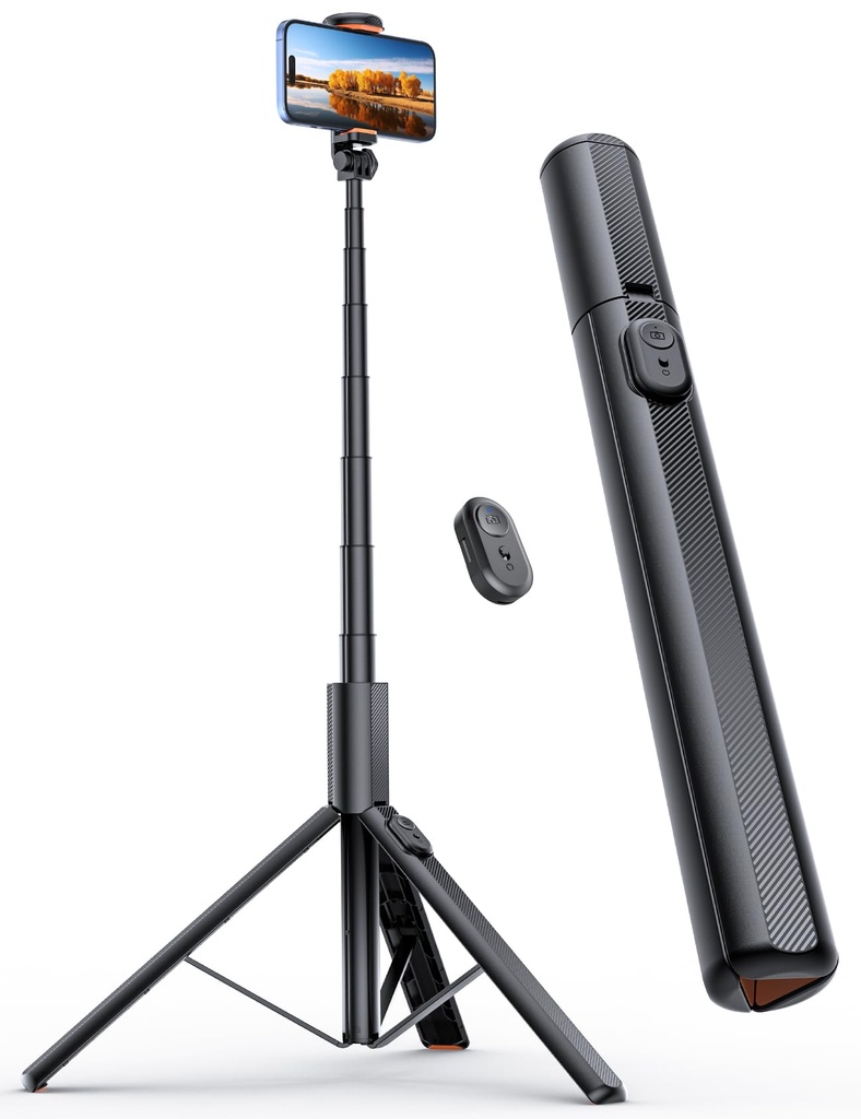 ANXRE 71"/180cm Phone Tripod Monopod, NT79 Extendable Selfie Stick Tripod for Cell Phone