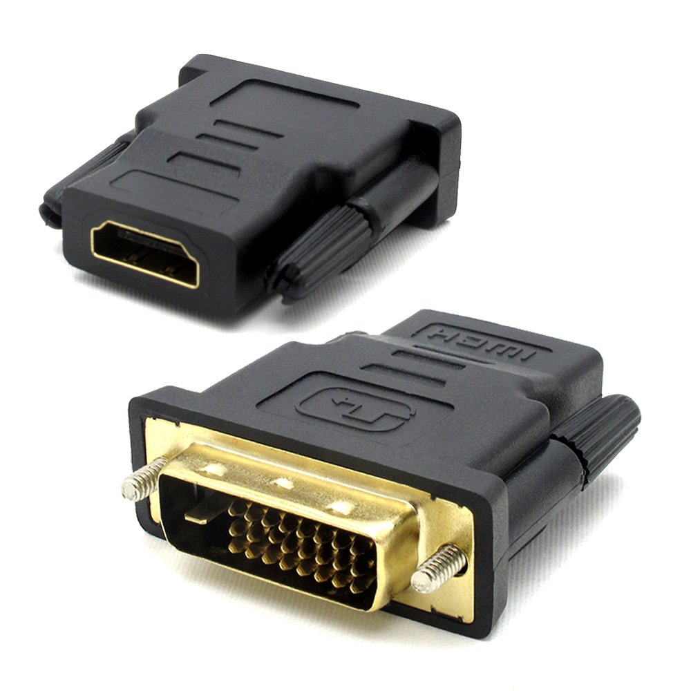 VMOJO HDMI to DVI adapter | DVI-D Male (24 + 1) to HDMI Female (19-pin) adapter | HDTV conv