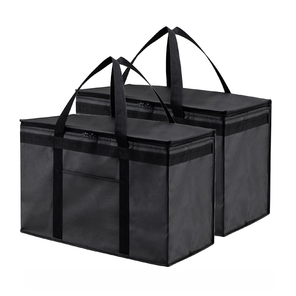NZ home Insulated Food Delivery Bag (2XL) Thermal Bag, Cooler Bag for Grocery Shopping, Hot