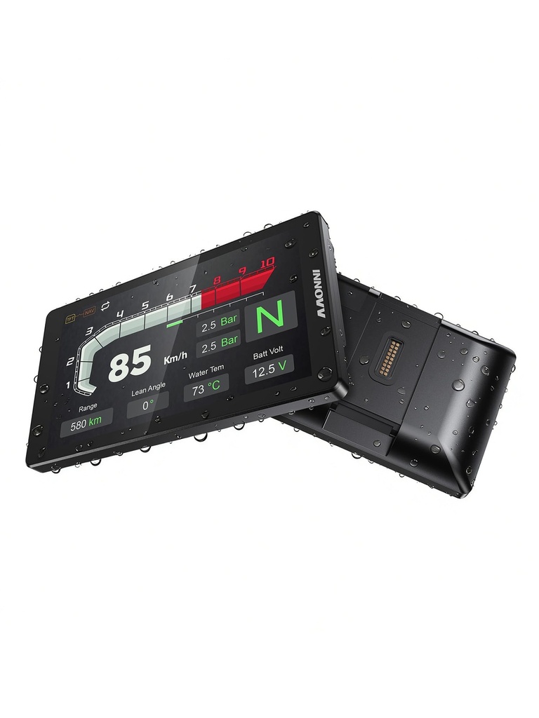 INNOVV N2 Wireless CarPlay & Android Auto for BMW Motorcycle - 6.5-inch Display, IP67 Weatherproof