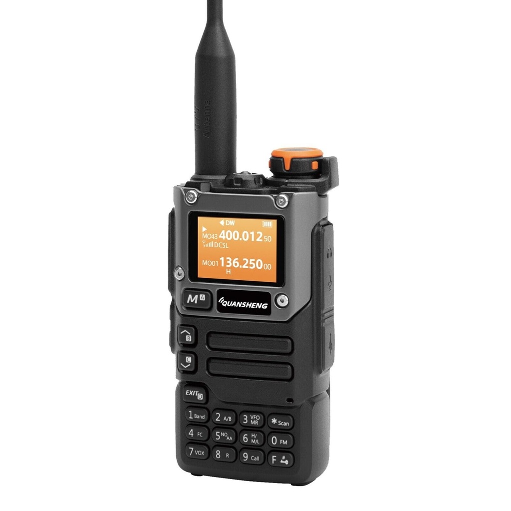 Quansheng UV-K5(8) VHF UHF Dual-Band 5W Portable Two-way Radio Rechargeable Walkie Talkie fo