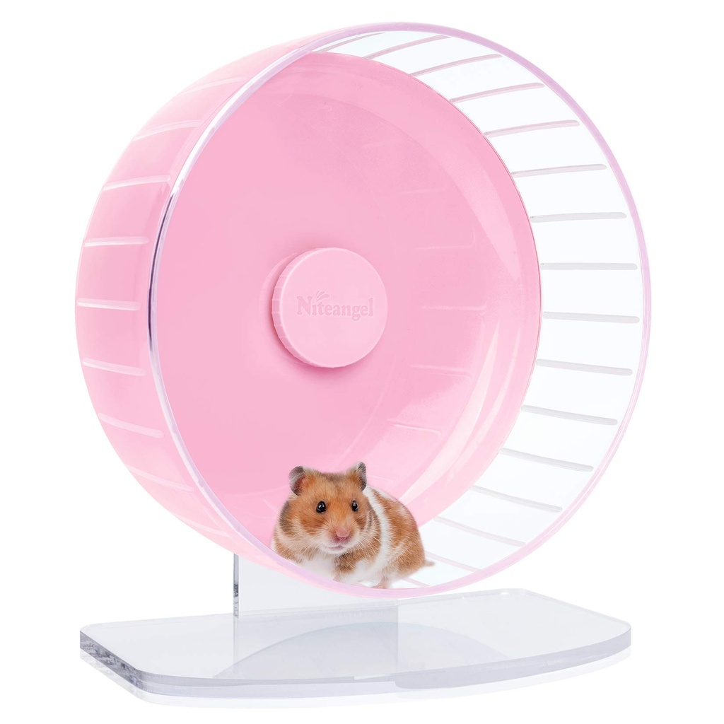 Niteangel Super-Silent Hamster Exercise Wheels: - Quiet Spinner Hamster Running Wheels